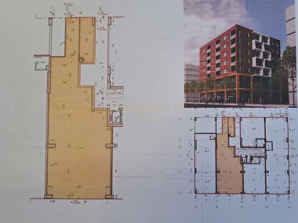 Commercial space for rent in the Misto Mames area.