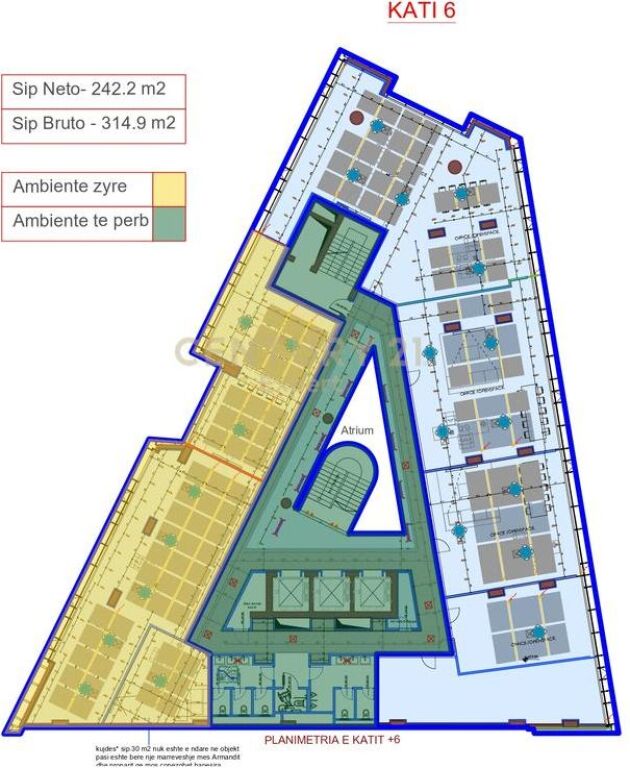 UFFICI IN AFFITTO PRESSO "SYRI I TIRANËS"