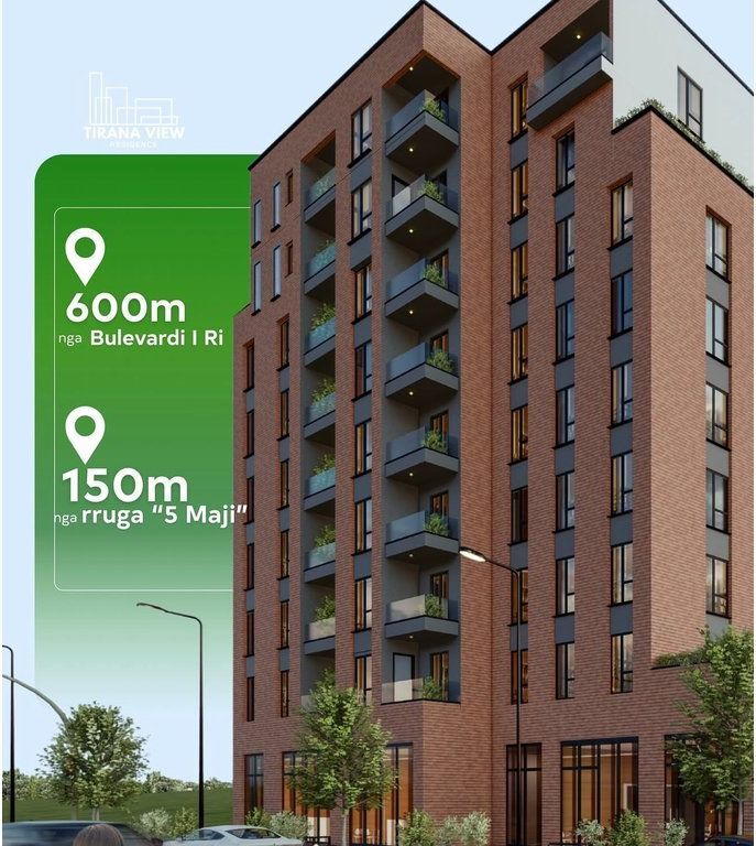 APARTMENT FOR SALE AT TIRANA VIEW RESIDENCE!