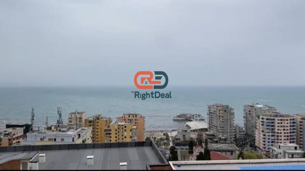 In Durres, Apartment 2+1+3 Balconies for Sale, With Regular Floor Plan and Free Sea View!!!