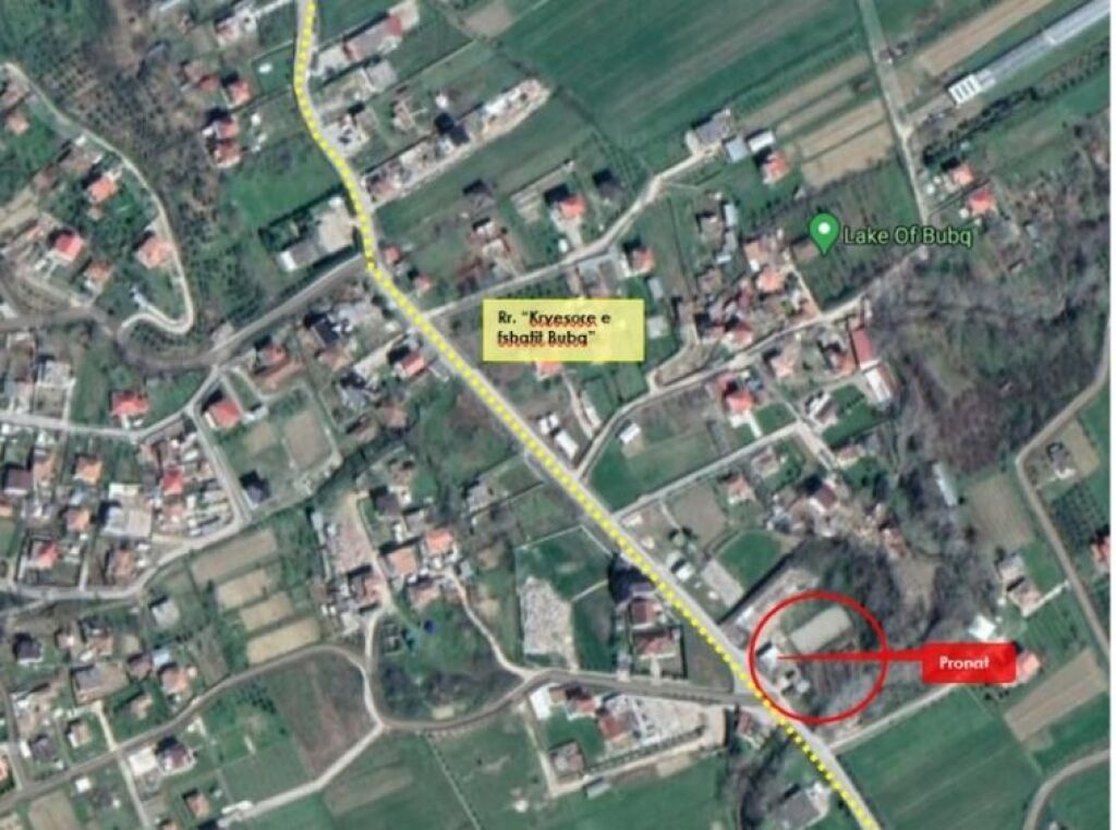 Truall 3800 m2, ndertese 46.7 m2, Kruje