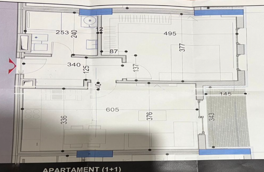 Shitet Apartament 1+1 , Belfiore 2 Residence, Paskuqan