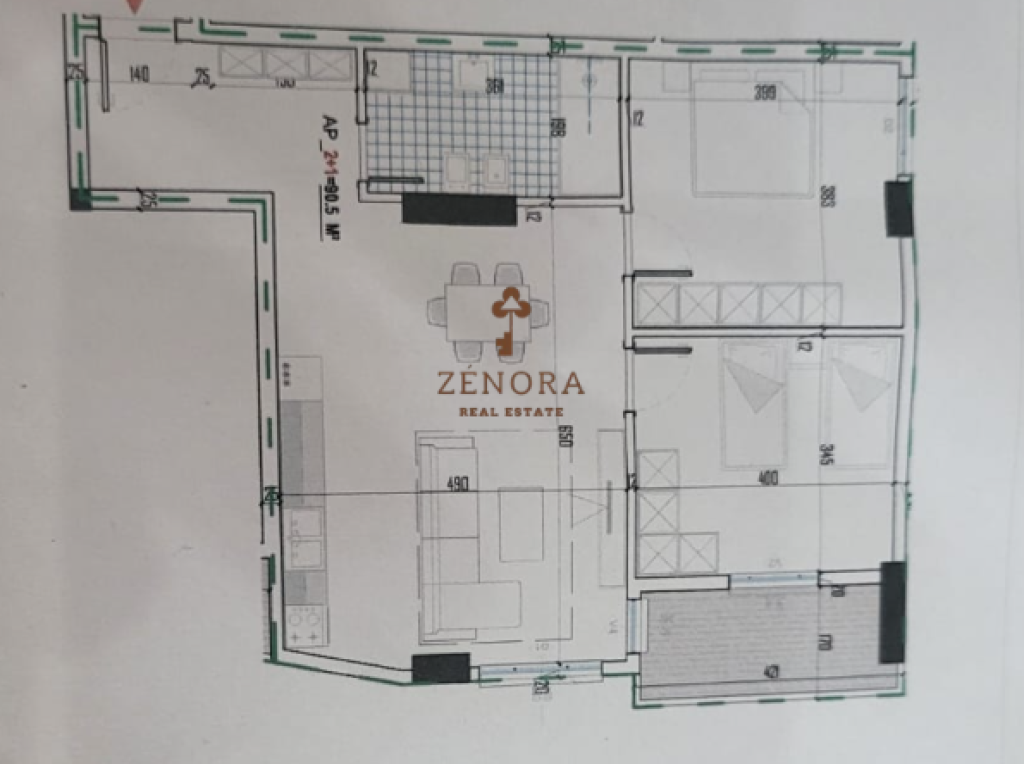 Apartment 2+1 for sale in Babrru, Tirana (G211007TR)
