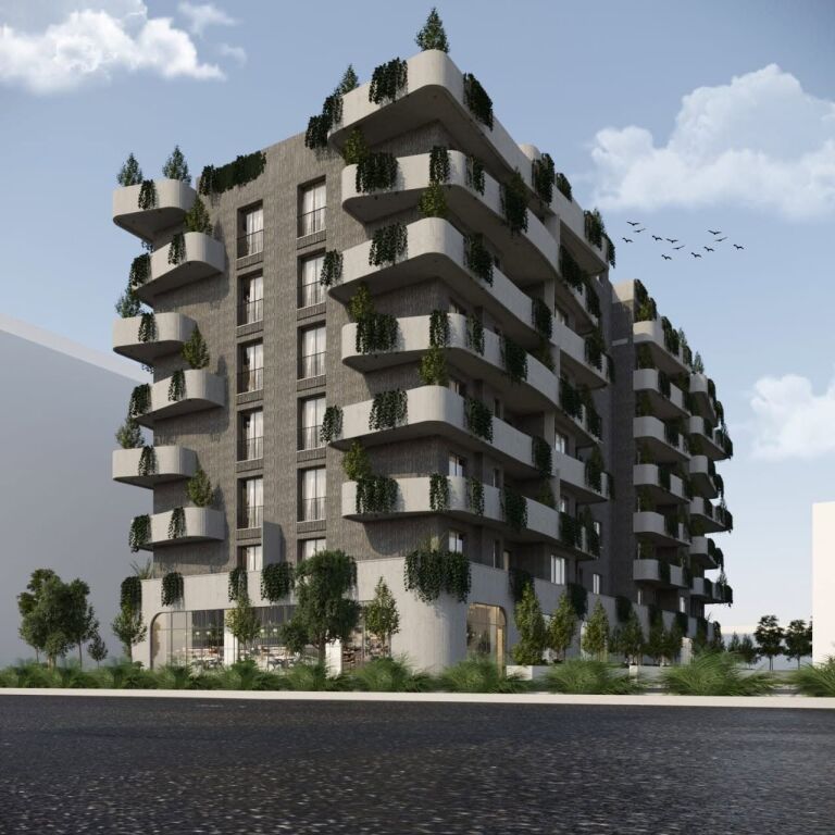 Apartment 2+1+ 2 for sale in Kamez