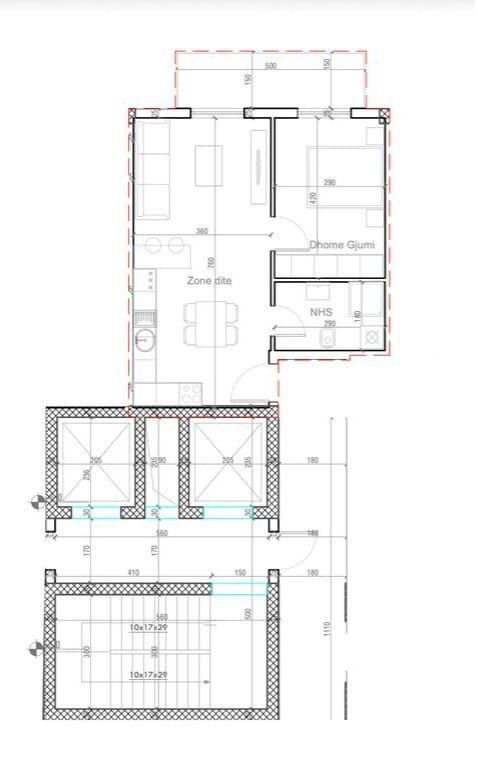 Shitet apartament 1+1 i investuar tek ''Tirana Porta e Re''