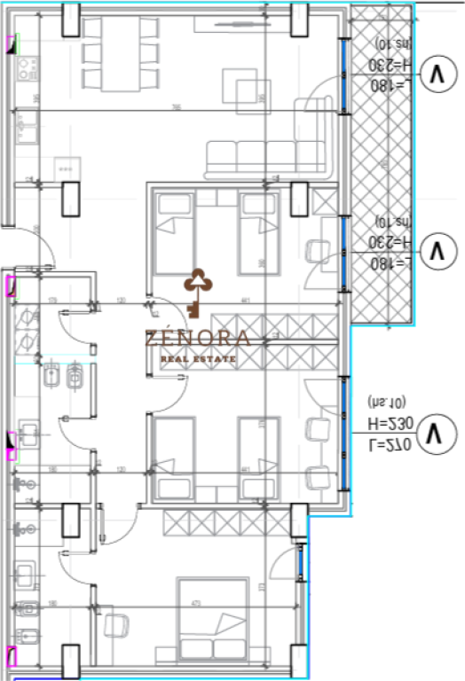 Appartamento 3+1+2 in vendita, Kodra e Diellit, Tirana (G312004TR)