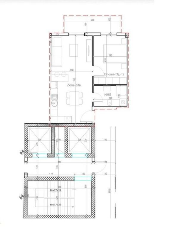 Shitet apartament 1+1 i investuar tek ''Tirana Porta e Re''