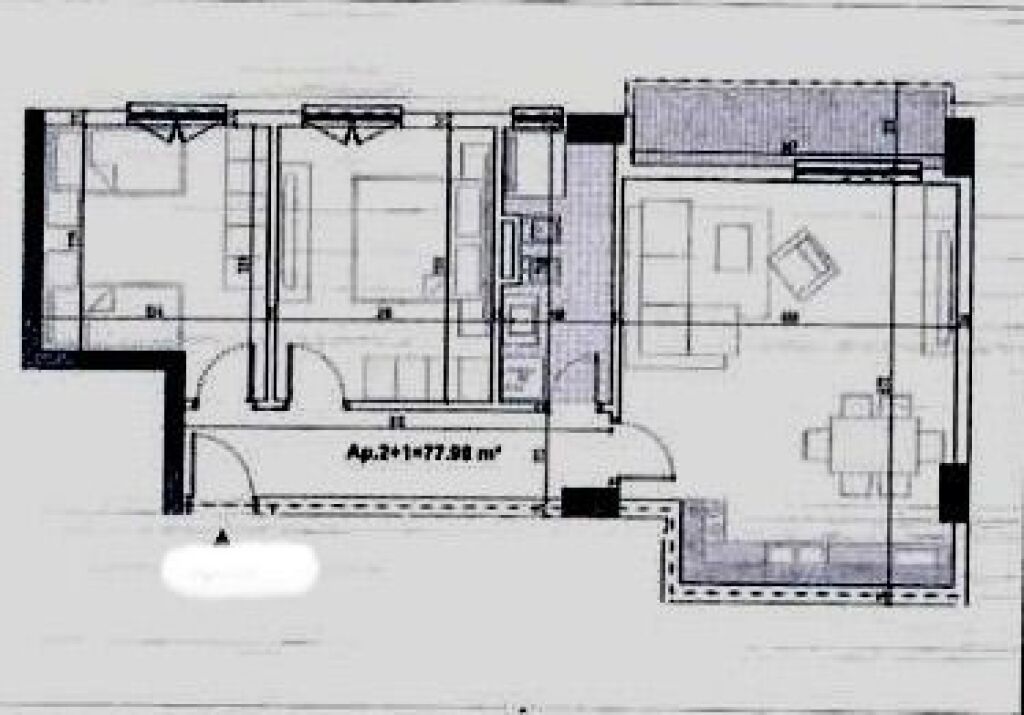 Apartment 2+1 RingSide Paskuqan for sale