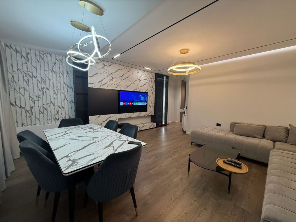 LUXURY APARTMENT 2+1+2 FOR RENT ON THE MAIN ROAD - DRY LAKE, TIRANA!
