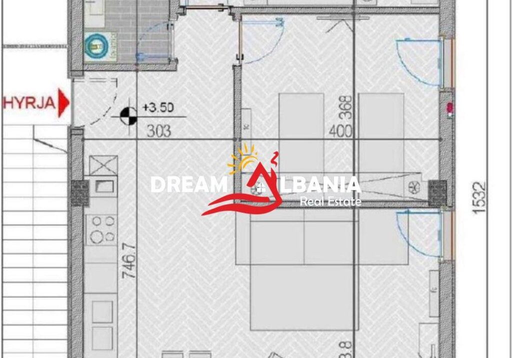 Shitet Apartament 2+1+post parkimi ne Green Coast 1 Palase ID(41212268)