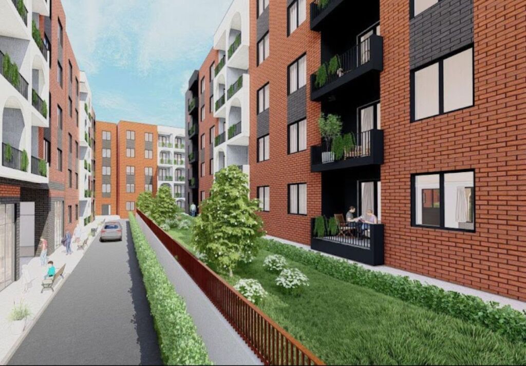 Shitet apartament 1+1 ne Paskuqan (Lakeside residenc)