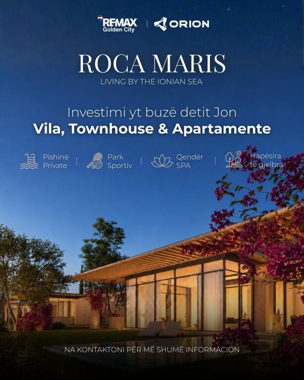 🌊 Investimi yt buzë detit Jon — Roca Maris