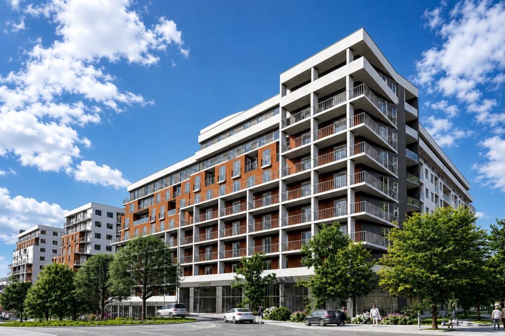2+1+2 apartment for sale in Paskuqan.