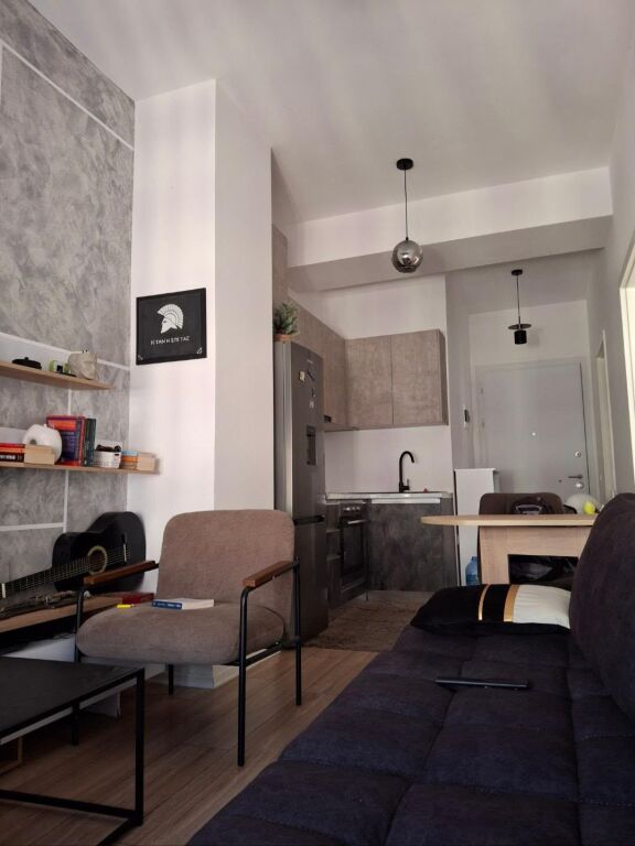 For rent Apartment 1+1+ parking space, Ali Dem at Mangalem Complex 500 thousand lek