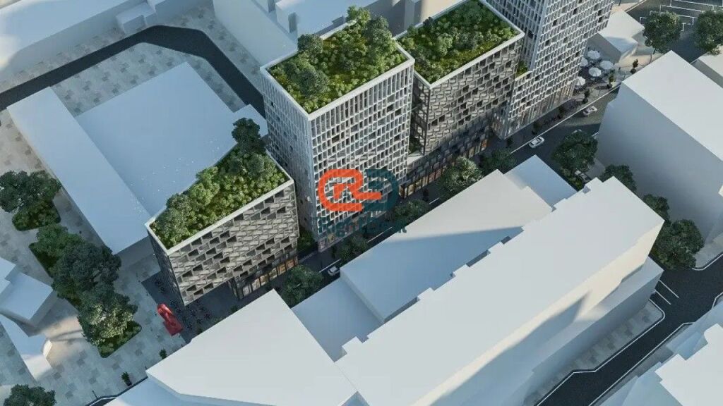 At Soho Tower, in Zog Te Zi, Apartment 1+1 for sale with perfect floor plan!!!