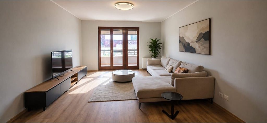 Apartament 2+1+2 me qira me pamje nga Air Albania, Garda