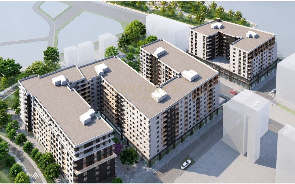 Paskuqan - Shitet 2+1+2 132.31m2 Tek Kompleksi Space City Prane Rrethit Te Paskuqanit 167,000 €