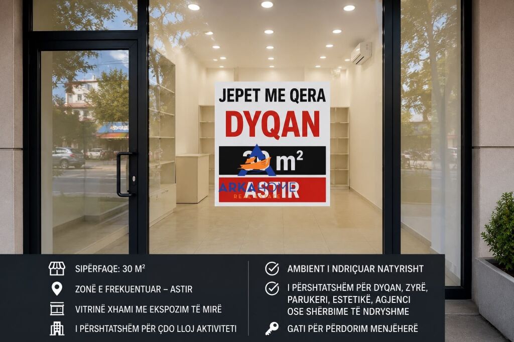SHOP FOR RENT "OPPOSITE LOFT BAR, ASTIR" 340 EURO