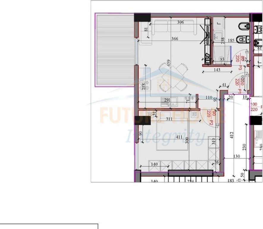 Shitet Apartament 1+1, Rezidenca Kodra e Liqenit, Paskuqan
