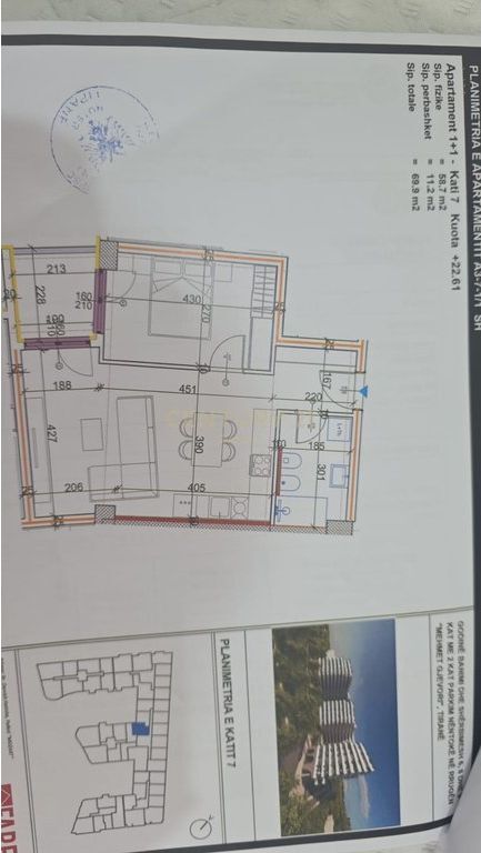 PASKUQAN, SELLING APARTMENT 1+1