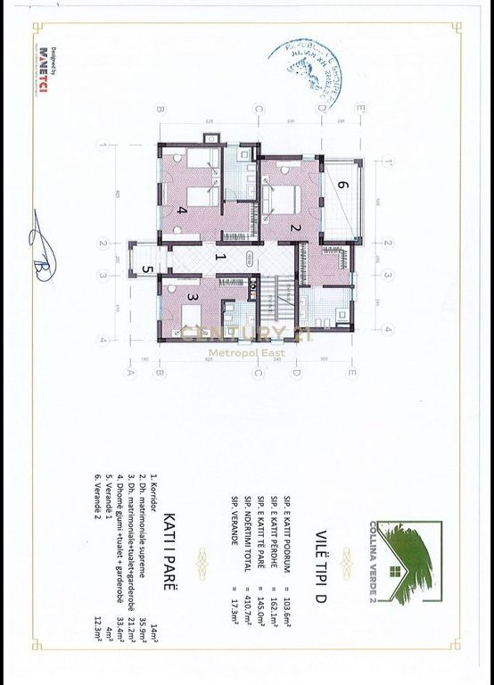 Villa di Lusso con Piscina in Affitto a Collina Verde – Eleganza, Privacy e Comfort