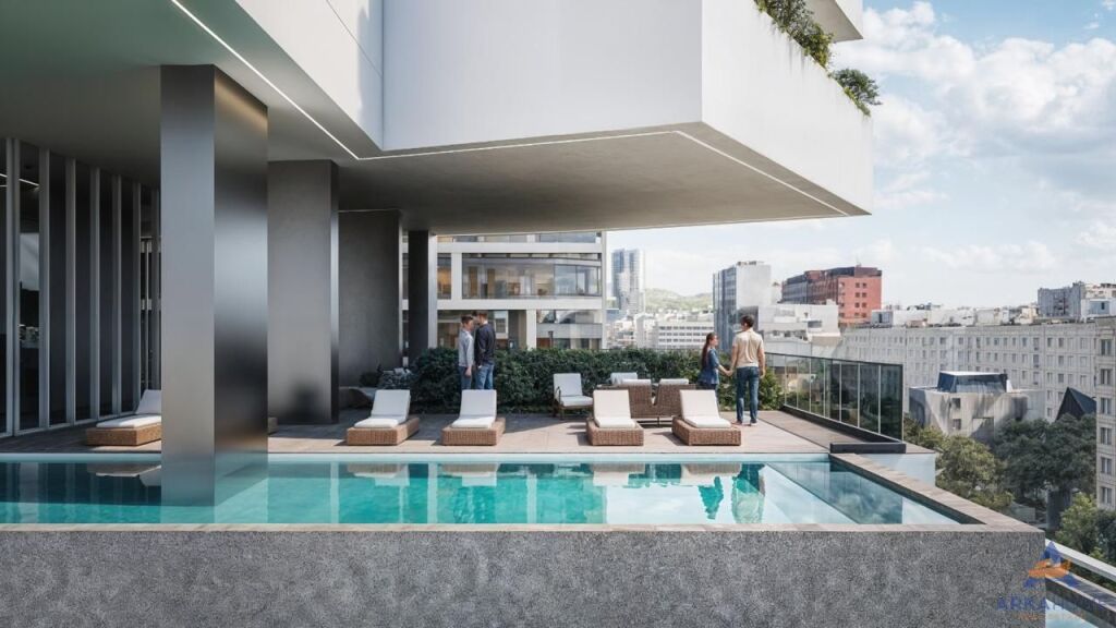 SHITET APARTAMENT 1+1+BALLKON "THE FORTY FOUR TOWERS, ZOGU I ZI" 238.500 EURO