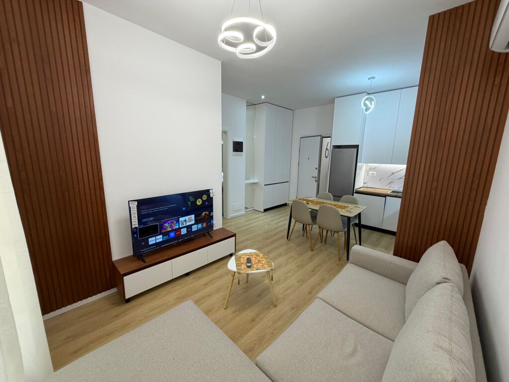 Jepet me qira super apartment 1+1, 350 mije lek, rezidenca kadiu ali dem