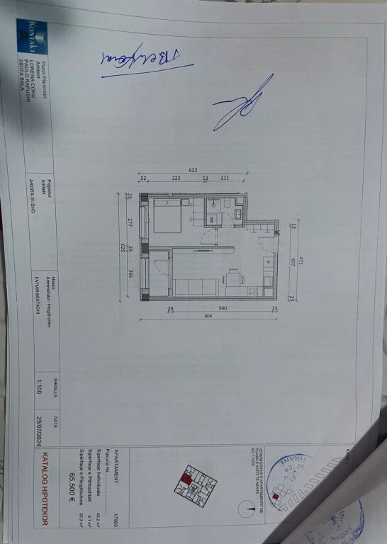 🏡 ESCLUSIVO – APPARTAMENTO 1+1 IN VENDITA A KADIU RESIDENCE, ALI DEM