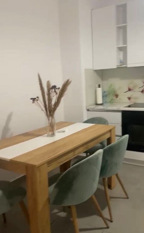 For rent 1+1+parking Green City Astir 550 thousand lek