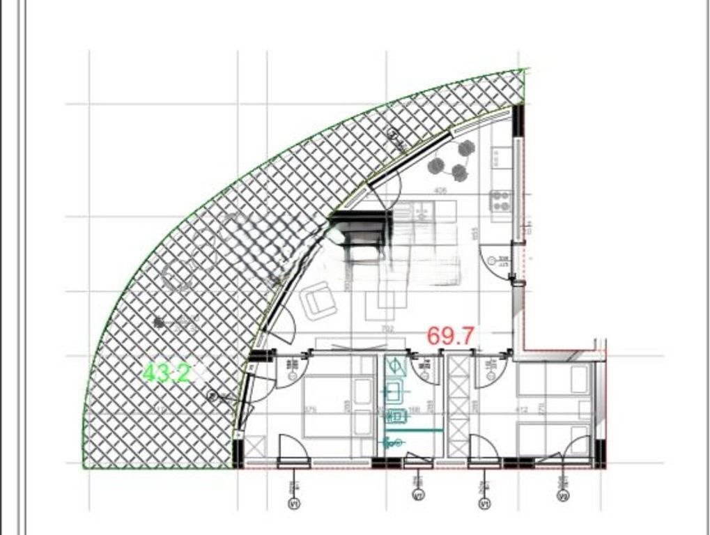 Listim i Ri ! SHITET APARTAMENT 2+1 - REZIDENCA KODRA E DIELLIT 2 195,000 €