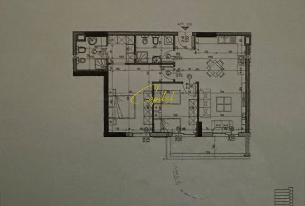 SHITET APARTAMENT 2+1+2 XHAMLLIKU 190.000 EURO