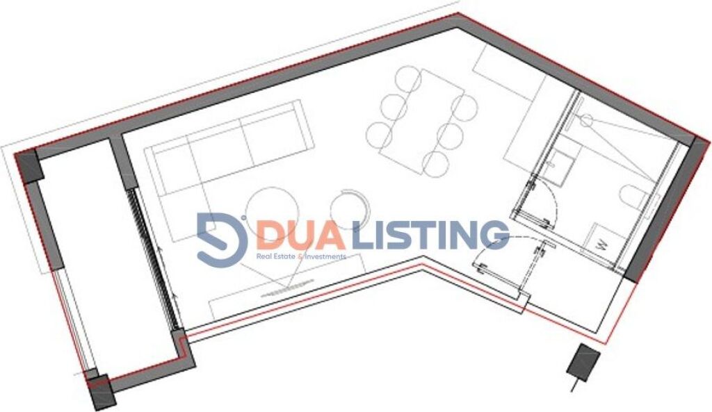 Studio apartment for sale in Sun Palace, Dhermi.