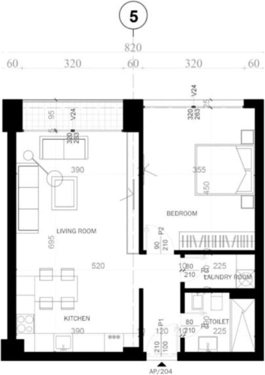 Disponiamo di un appartamento 1+1 in vendita a Grow Green Residence, Sauk., a soli 2 minuti da TEG e 12 minuti dal centro di Tirana