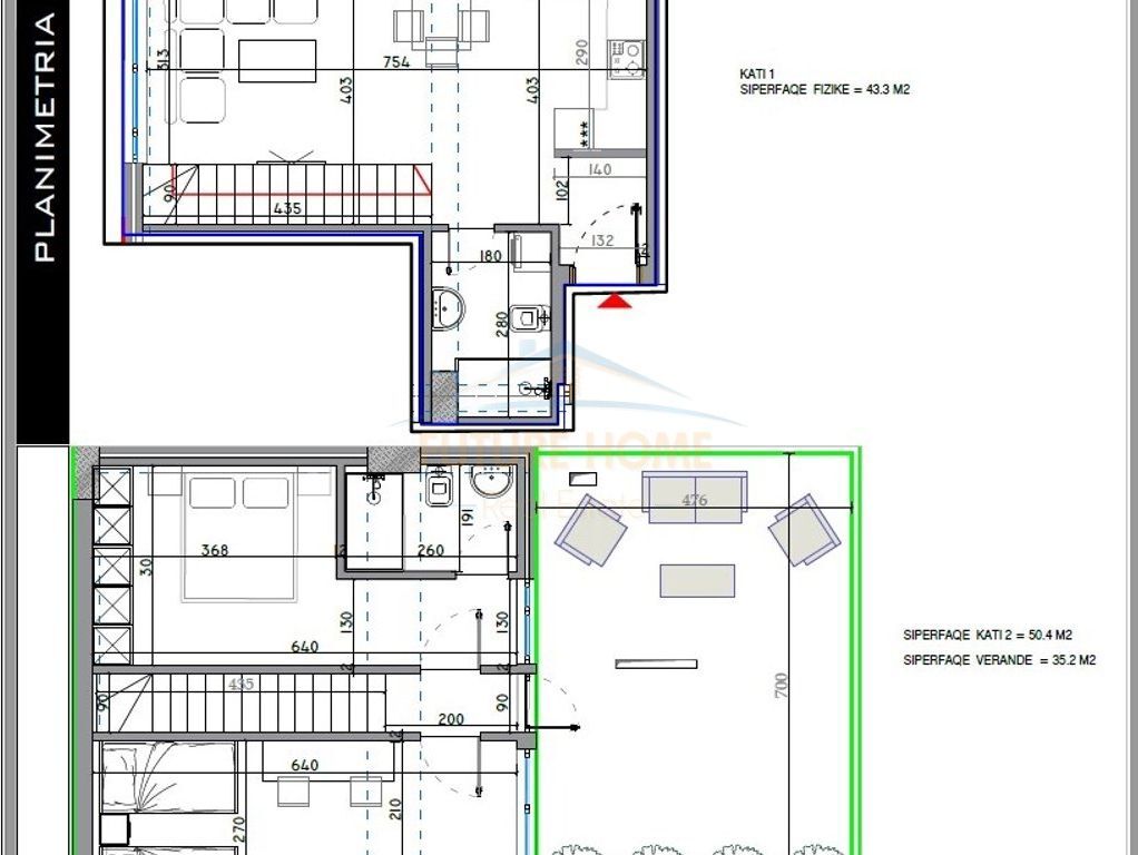 Shitet, Duplex , Rezidenca Kodra e Diellit 2, Tiranë