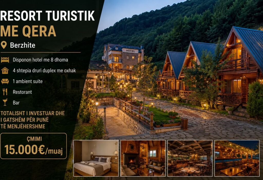 Tourist resort for rent 📍Berzhite