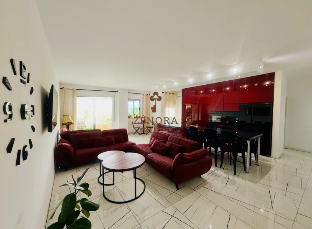 Jepet me qira apartament 2+1 i mobiluar – Liqeni i Thatë, Tiranë ( D211008TR )