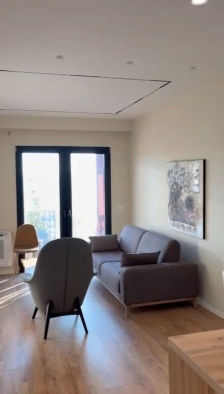 Appartamento 2+1 con posto auto in affitto presso Tirana Garden Building