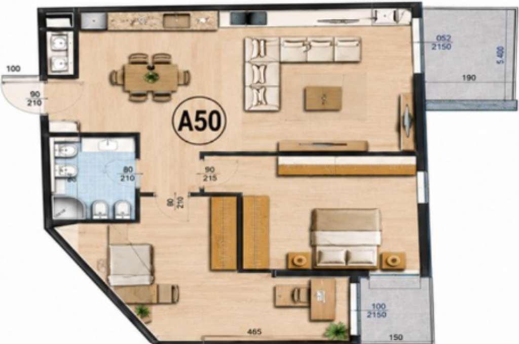 🔑 Shitet Apartament 2+1 në Residencën Sanel – Paskuqan!