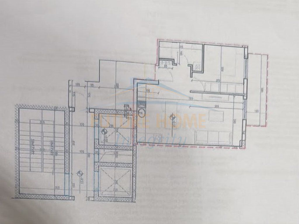 Shitet, Apartament 1+1, Rezidenca Porta Tirana e Re, Tiranë.