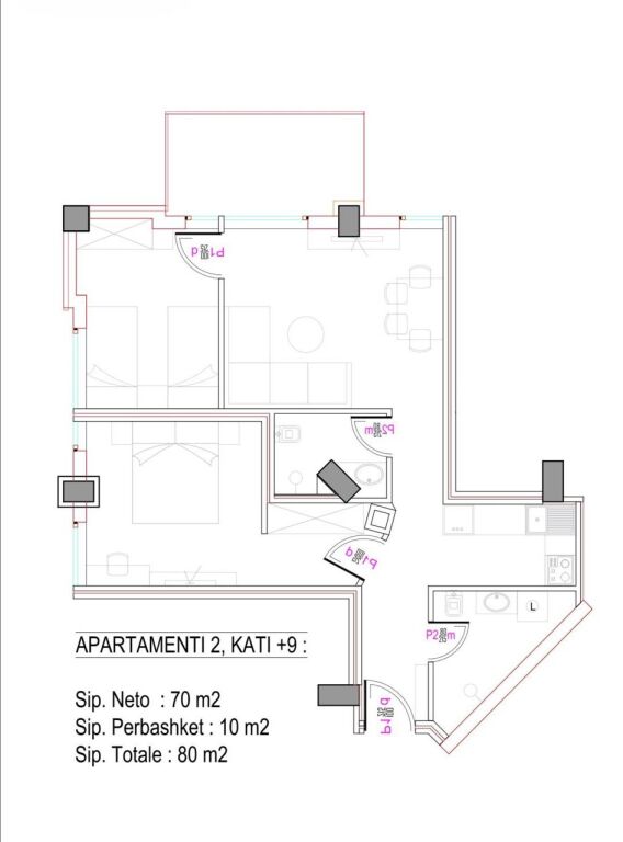 🏡Shitet Apartament 2+1 – Rezidenca Alba (Ish Parku)