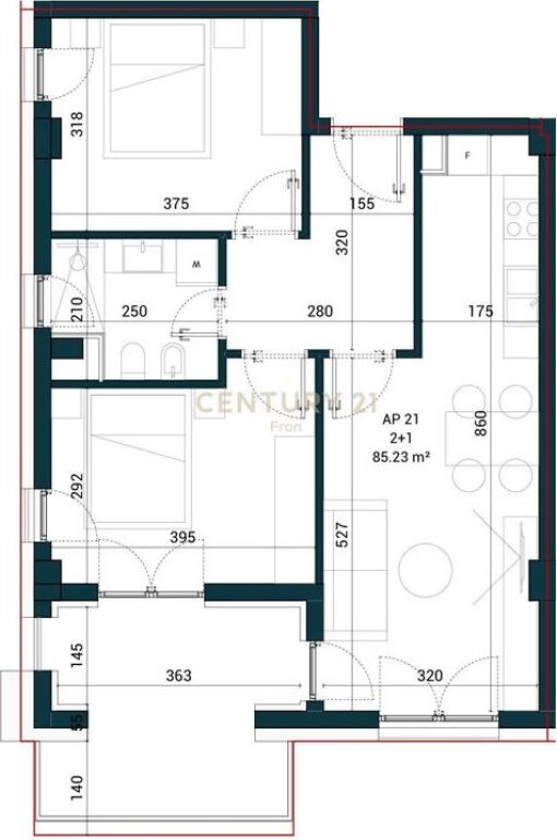 Apartment 2+1 for sale | Sun Palase, Dhërmi