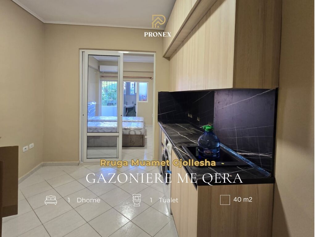 Garsoniere me qera - Rruga Muhamet Gjollesha