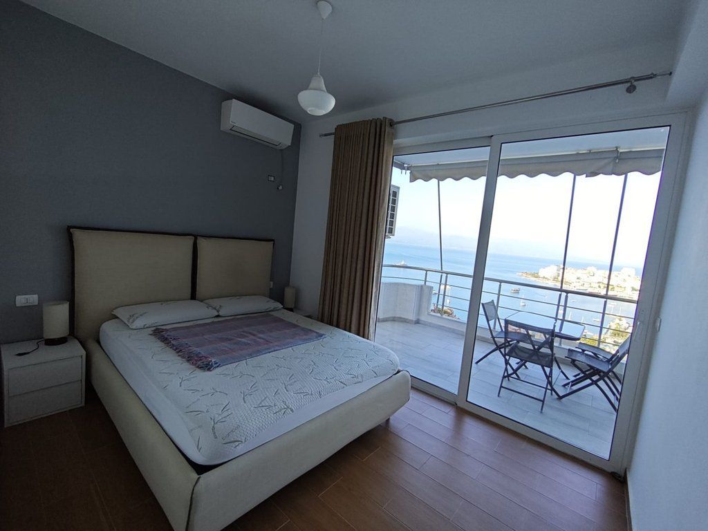 SARANDA, APARTMENT FOR RENT 2+1+2 WITH SEA VIEW