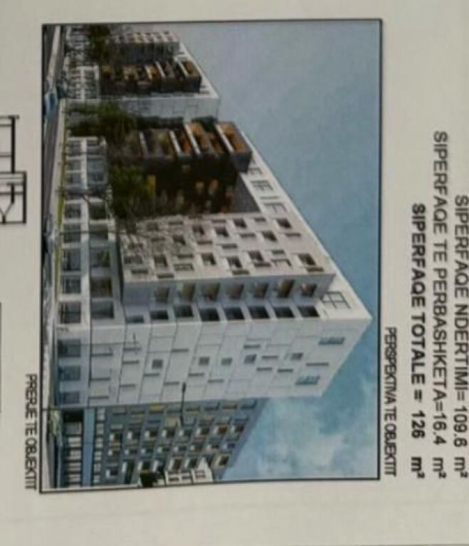 Apartament 3+1 + 2 poste parkimi me hipoteke per shitje tek square 21