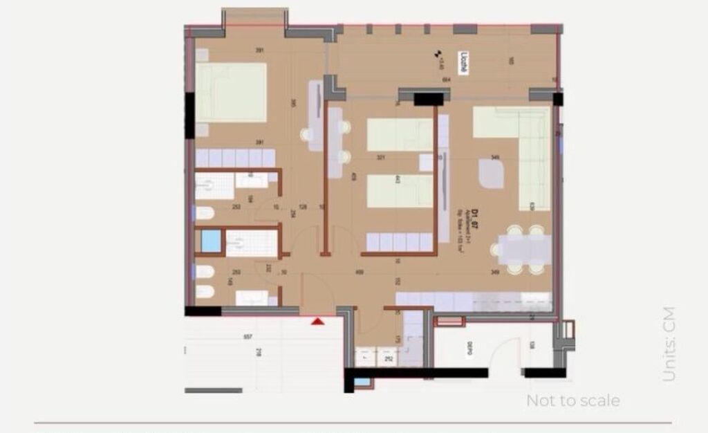 🏡 Shitet Apartament 2+1 te Morina City Residence