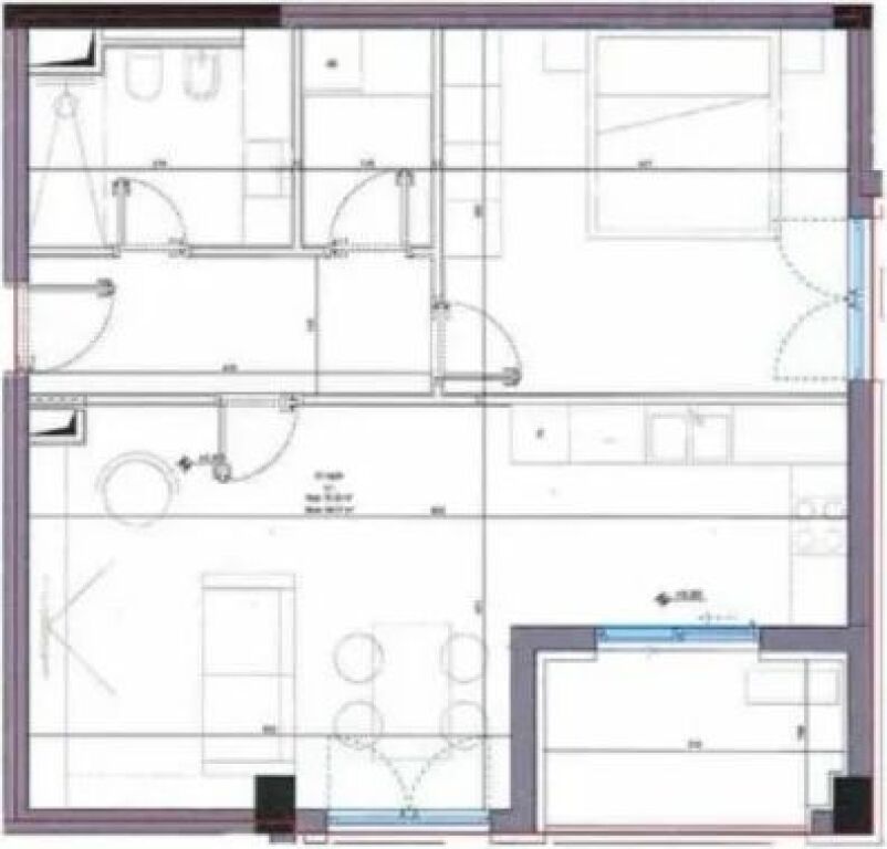 Shitet Apartament 1+1+Post Parkimi Santorini 2, Square Village , Dhermi , Palase , Vlore , Himare , Sarande .