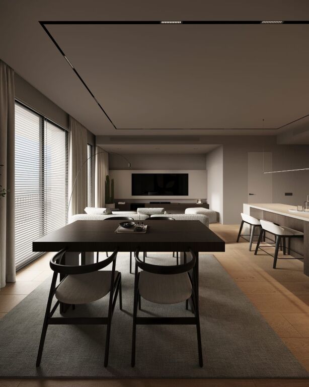 Qira, Apartament 2+1+2, Altana Luxury Residence, Rruga e Kosovarëve, Tiranë.