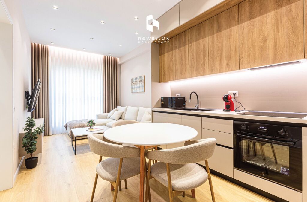🏡 **For Rent: Luxury 1+1 Apartment in Kadiu Residence – Ali Demi 📍 | 100% Brand New | 50 m² | 7th Floor (P2026) | Everything Brand New (Still in Original Packaging) | 45,000 ALL/Month ✨**