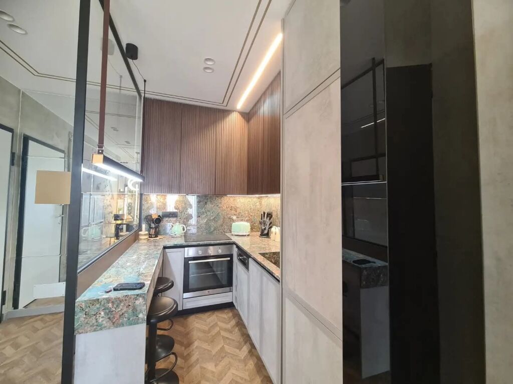 Qera,Apartament 1+1+post parkimi,Rruga e Kavajes