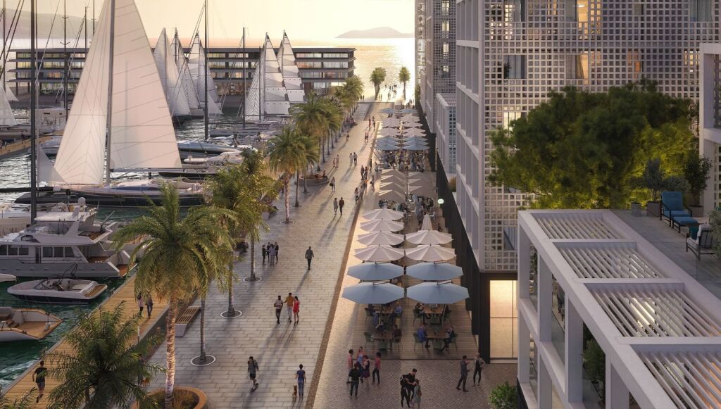 Apartament 1+1 per shitje tek Residenca Vlora Marina ne Vlore.